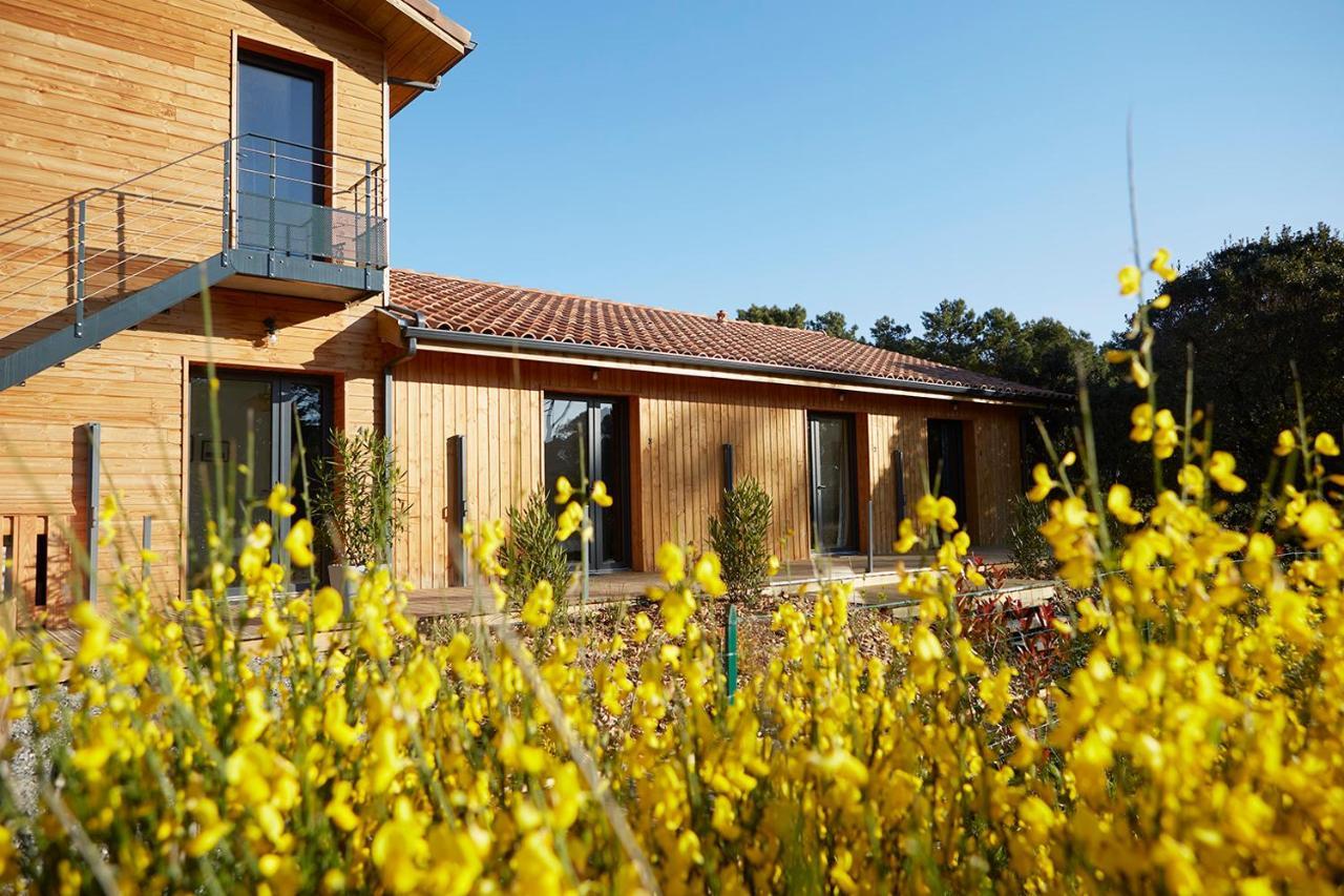 Hotel Cote Phare Contis-les-Bains Exteriör bild