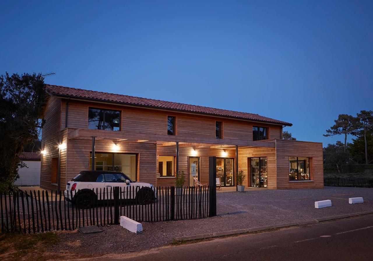 Hotel Cote Phare Contis-les-Bains Exteriör bild